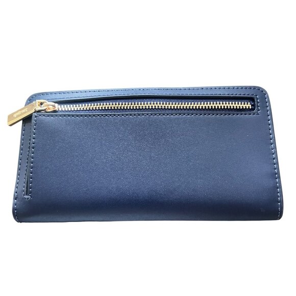 KATE SPADE WONDERS LARGE SLIM BILFOLD WALLET MULTI CHRISTMAS KE695 - Picture 5 of 5